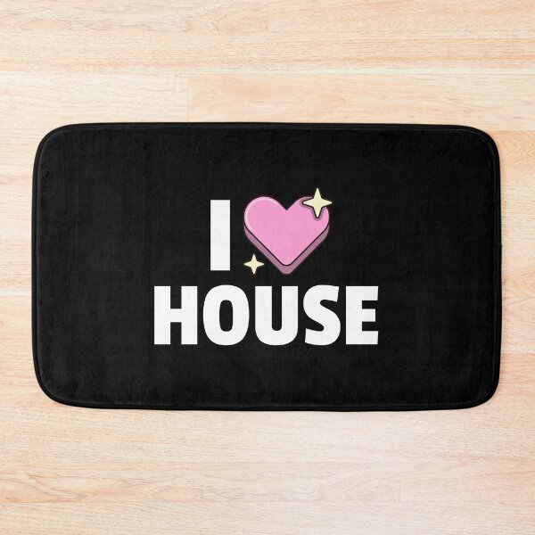 Item preview, I Heart House  designed and sold by Discothreadz.