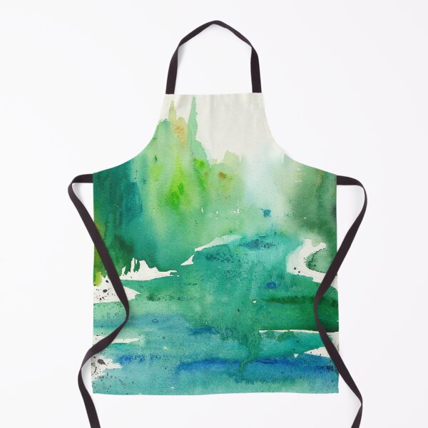 Item preview, A River Runs Through It, Abstract Watercolour Painting designed and sold by ErinsGarden.