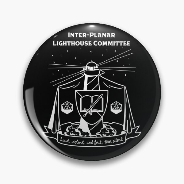 Item preview, Inter-Planar Lighthouse Committee (white lines) Classic T-Shirt designed and sold by KyaraBierstra.