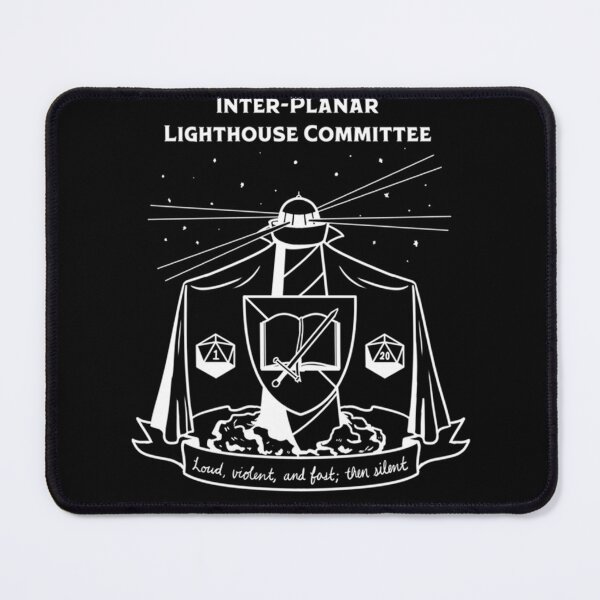 Item preview, Inter-Planar Lighthouse Committee (white lines) Classic T-Shirt designed and sold by KyaraBierstra.