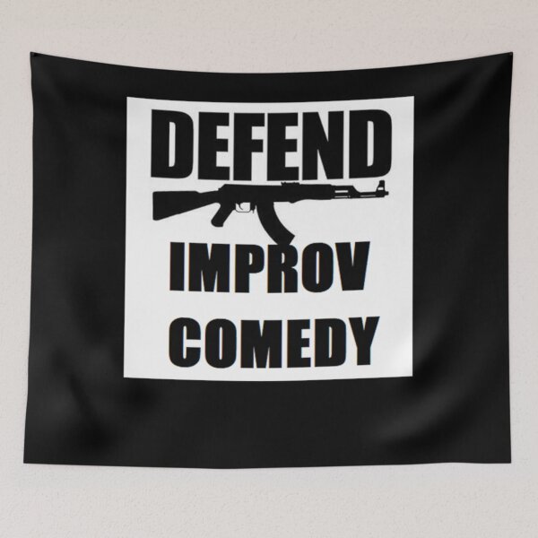 Item preview, Defend Improv Comedy Pop Punk Classic T-Shirt designed and sold by LukaPasschiers.
