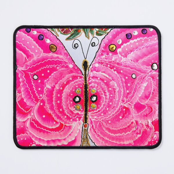 Item preview, 'A pretty pink butterfly' designed and sold by lilblessingart.