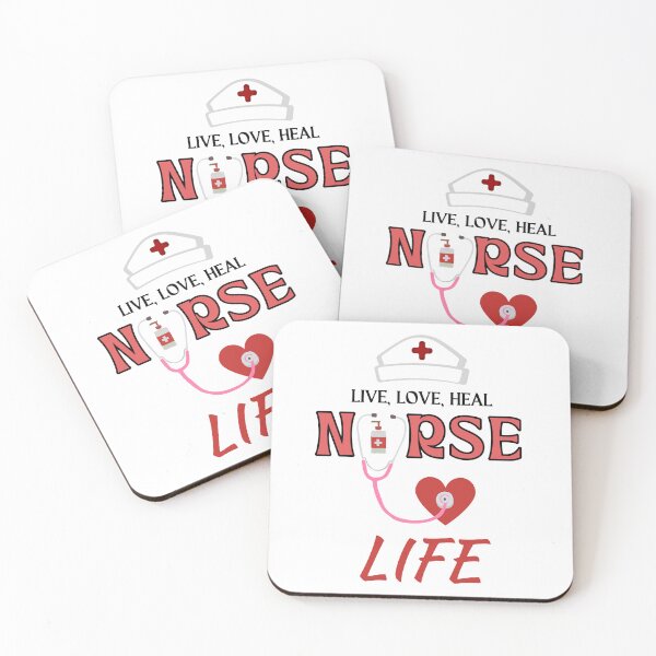 Item preview, LIVE, LOVE, HEAL Nurse Life designed and sold by R&BApparel.