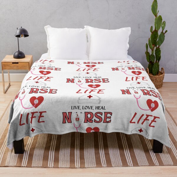Item preview, LIVE, LOVE, HEAL Nurse Life designed and sold by R&BApparel.