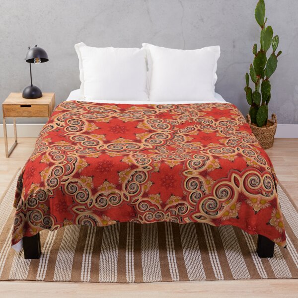 Item preview, K143 - Red Curls Abstract designed and sold by Gravityx9.
