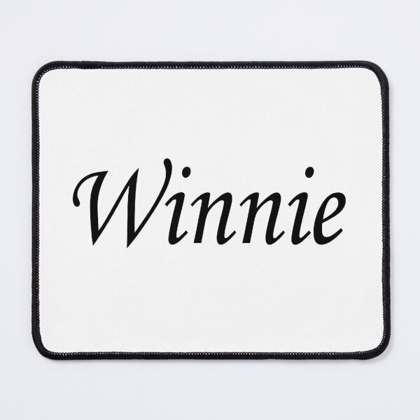 Item preview, Winnie - black name lettering text - 1022 designed and sold by PrettyDesserted.