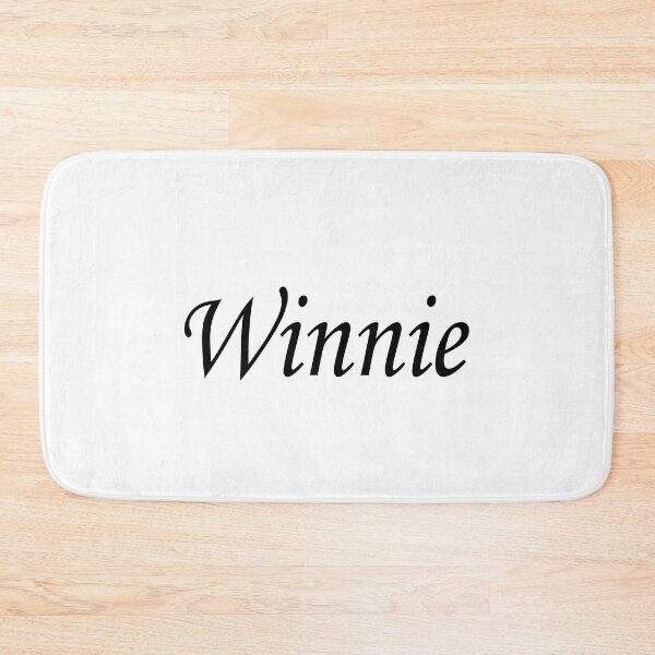 Item preview, Winnie - black name lettering text - 1022 designed and sold by PrettyDesserted.