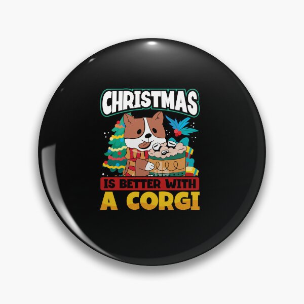 Item preview, Christmas life is better with a Corgi designed and sold by TravelAl.