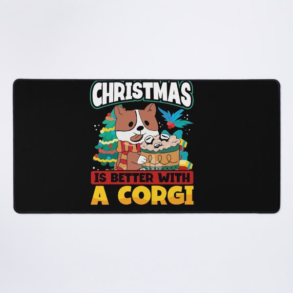 Item preview, Christmas life is better with a Corgi designed and sold by TravelAl.