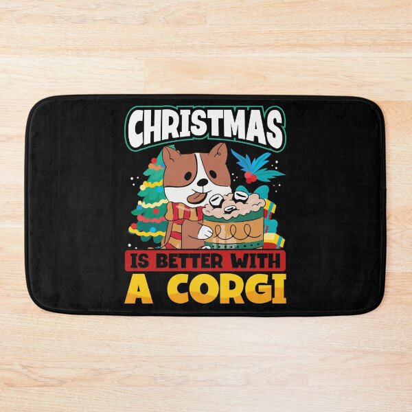 Item preview, Christmas life is better with a Corgi designed and sold by TravelAl.