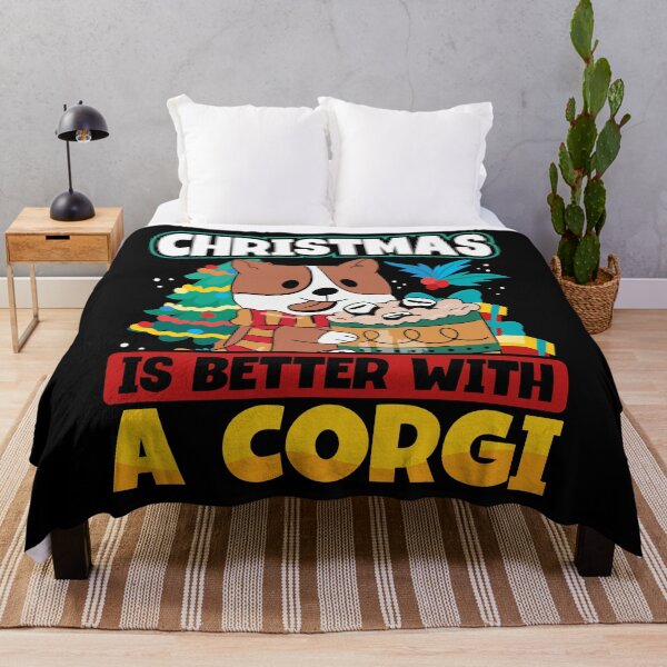 Item preview, Christmas life is better with a Corgi designed and sold by TravelAl.