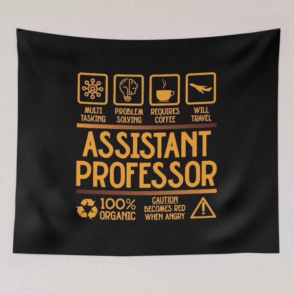 Item preview, Profesor asistente Funny Quality Label: Profesor asistente divertido designed and sold by Adexyl.