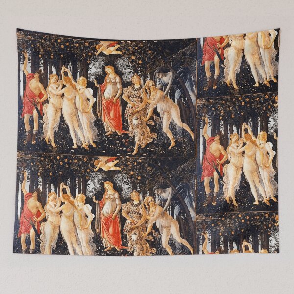 Item preview, Primavera (Spring)  by Botticelli from the late 1470s. Renaissance, made more vibrant! designed and sold by CristalleLisa.