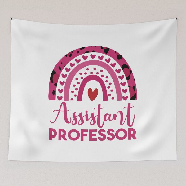 Item preview, Profesor asistente Cool Colorful Rainbow Mom: Profesor asistente divertido designed and sold by Adexyl.