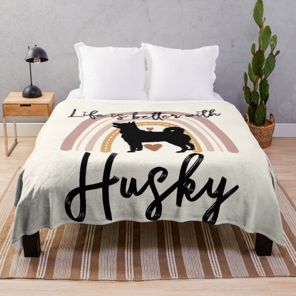 Item preview, Husky dog Rainbow Aesthetic Boho designed and sold by rafaeltto.