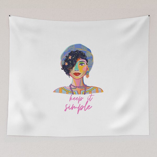 Item preview, Keep it simple painterly women designed and sold by Daisy Carnival.