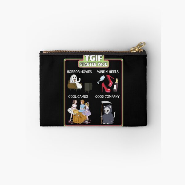 Item preview, Funny Tgif Terror Starter Pack Cartoon designed and sold by MrEddie10.
