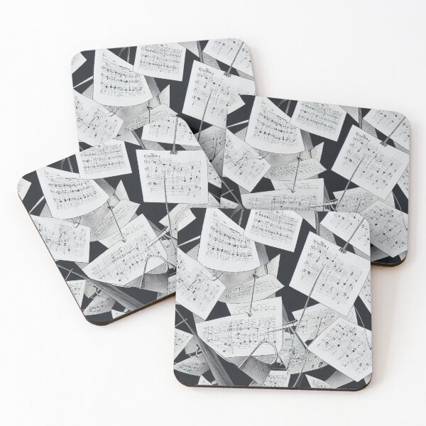 Item preview, Sheet Music Abstract 4 designed and sold by Creative Shed Designs.