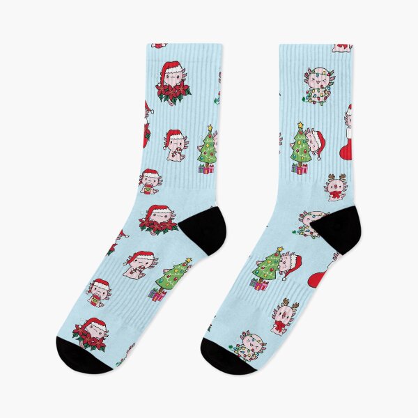 Item preview, Cute Axolotl, Christmas Set designed and sold by XoTheMonster.