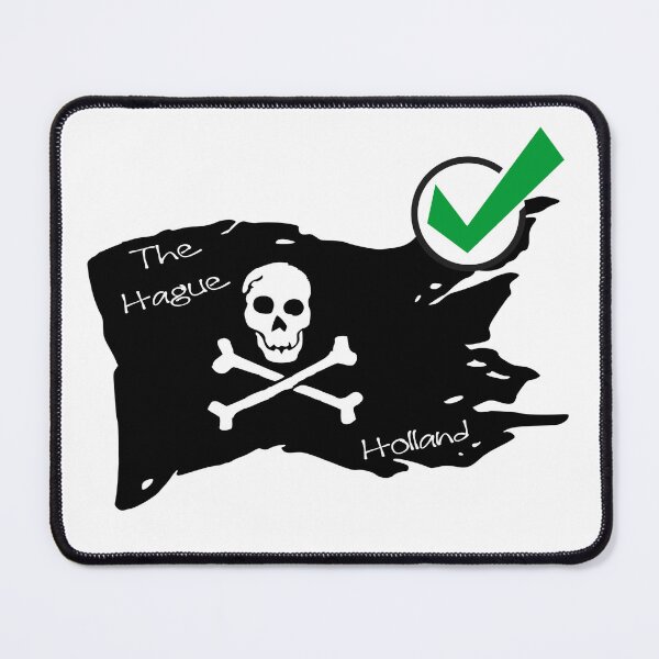 Item preview, Flag the hague holland - Pirate society - Check in the box designed and sold by WhereIsTravis.