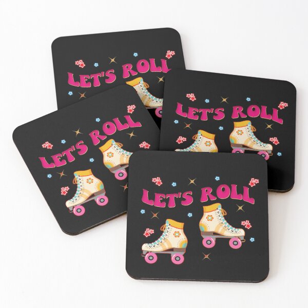 Item preview, Let's Roll Roller Skate Retro Skater Lovers designed and sold by Nzgiftsandmore.