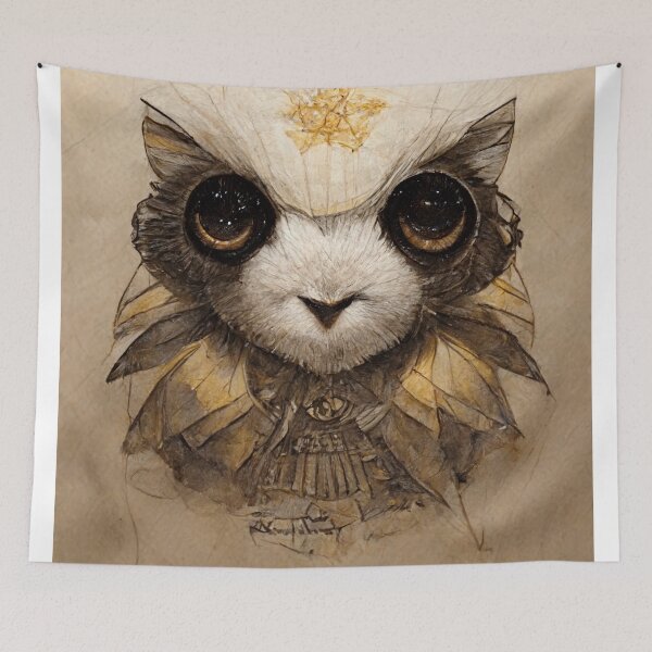 Item preview, Cute owl golden designed and sold by Ska-futonto.