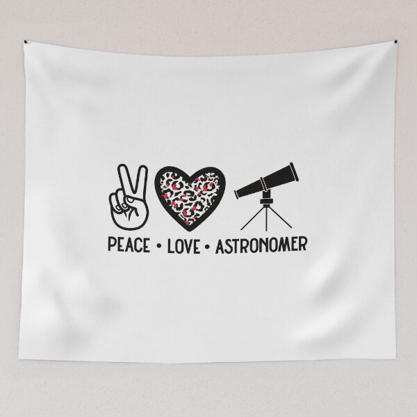 Item preview, Peace Love Astronomer: Astronomy Lovers Gift Funny Astronomy designed and sold by Adexyl.