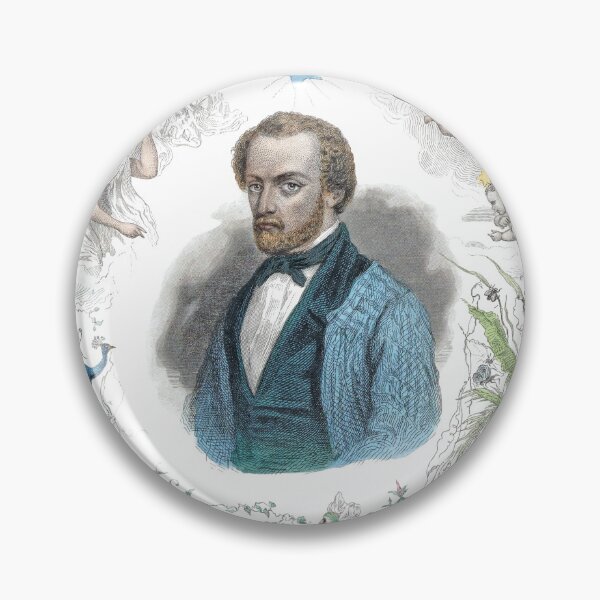 Item preview, J.J. Grandville Self-Portrait - 1849 designed and sold by ebrawne.