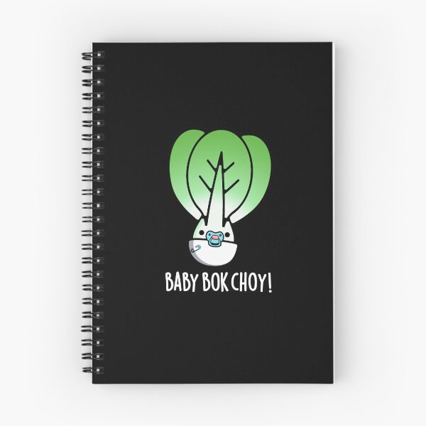 Item preview, Baby Bok Choy Funny Veggie Puns (Dark BG) designed and sold by punnybone.