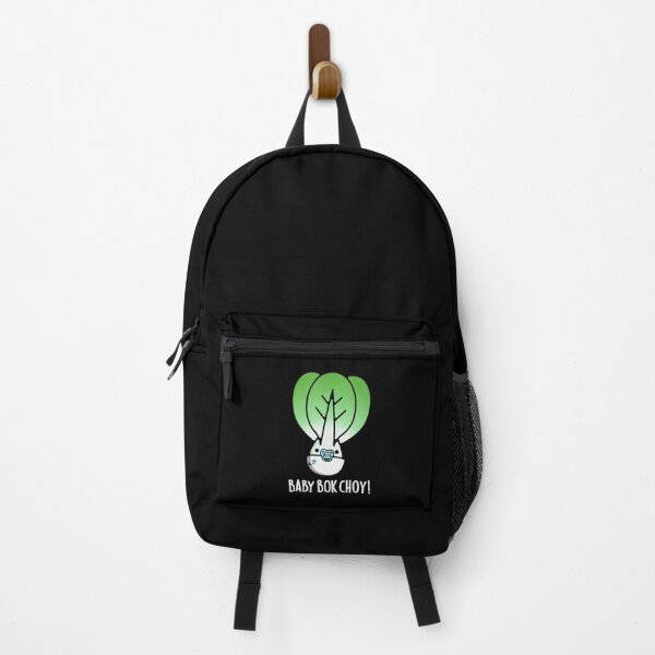Item preview, Baby Bok Choy Funny Veggie Puns (Dark BG) designed and sold by punnybone.