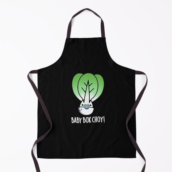 Item preview, Baby Bok Choy Funny Veggie Puns (Dark BG) designed and sold by punnybone.