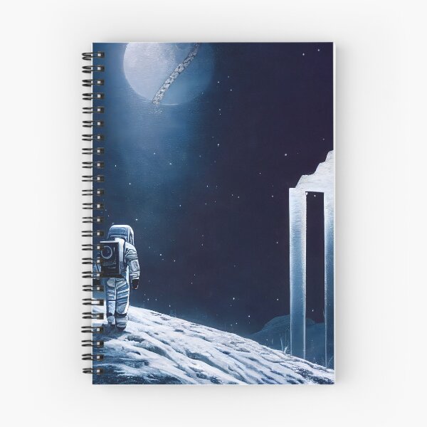 Item preview, A lone astronaut explores the remnants of a lost snowy temple. designed and sold by Jaraz.