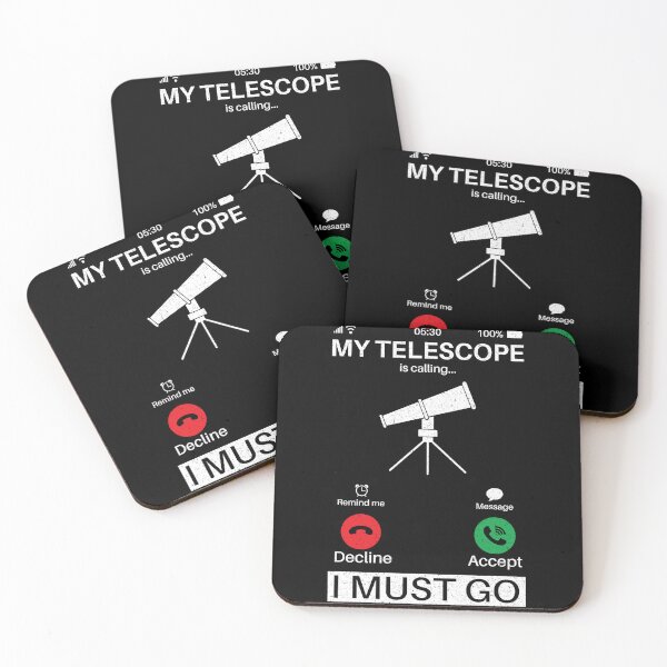 Item preview, My Telescope Is Calling And I Must Go Phone Call Astronomer: Astronomy Lovers Gift Funny Astronomy designed and sold by Adexyl.