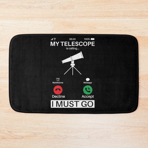 Item preview, My Telescope Is Calling And I Must Go Phone Call Astronomer: Astronomy Lovers Gift Funny Astronomy designed and sold by Adexyl.