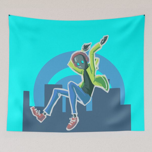 Item preview, Flat colored artwork - FlyingRobo designed and sold by llooddroos.