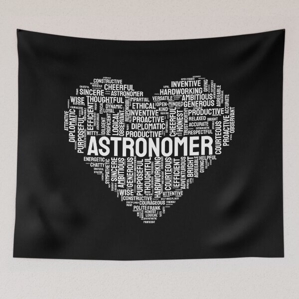 Item preview, Astronomer Positive Characters Heart Love: Astronomy Lovers Gift Funny Astronomy designed and sold by Adexyl.