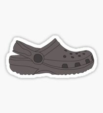 Gray Croc Sticker