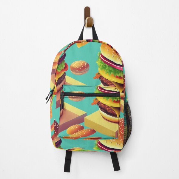 Item preview,   I'm Hungry: Cute Cartoon Hamburger Pattern designed and sold by Lap Huynh.