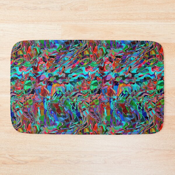 Item preview, Colorful Explosion Repeat pattern designed and sold by Suziness Designs.