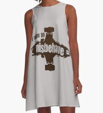 firefly i aim to misbehave A-Line Dress