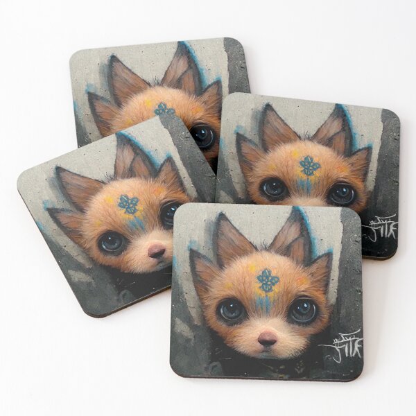Item preview, A cute fox (3D) designed and sold by Ska-futonto.