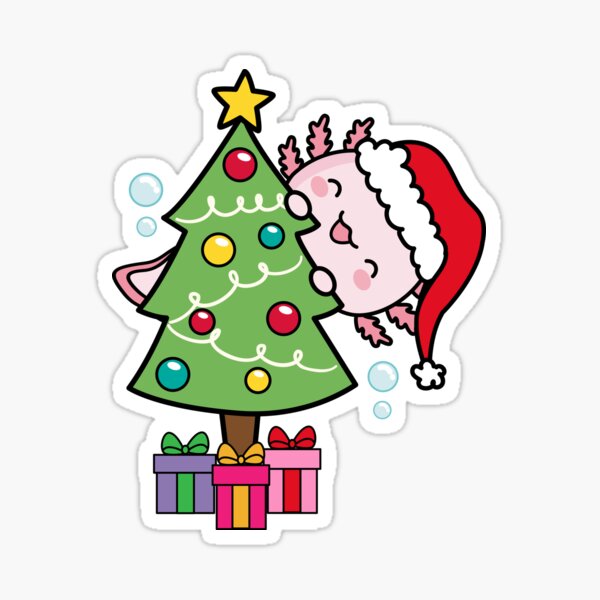 3 Merry Christmas Sticker, Christmas Tree Stickers, Christmas Stickers,  Holiday Stickers, Christmas Tree Decal, Tree Stickers, 054 