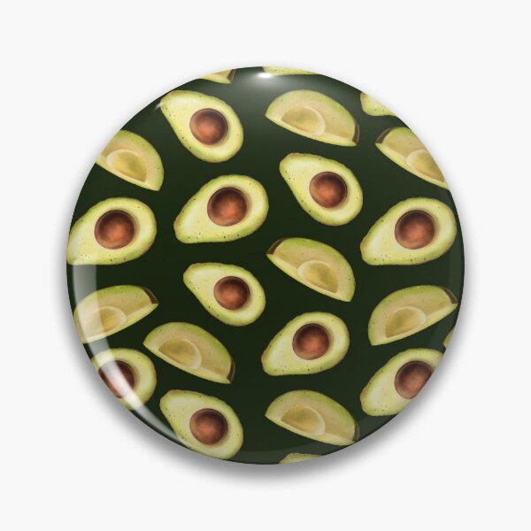 Item preview, Avocado Halves Pattern designed and sold by Alicia Chee.