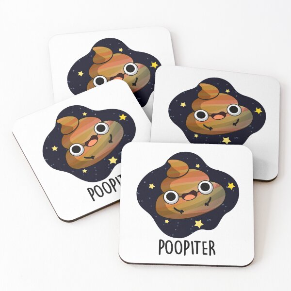 Item preview, Poopiter Jupiter Funny Planet Puns  designed and sold by punnybone.