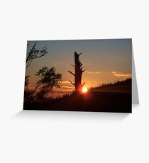 Clingmans Point Greeting Card