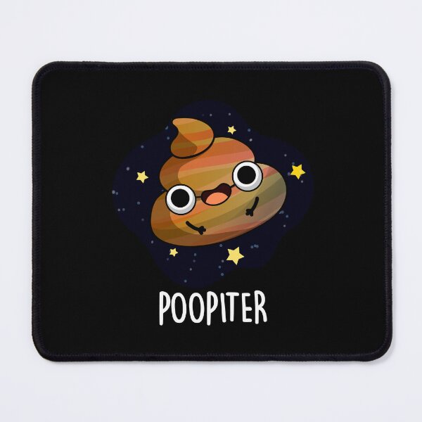 Item preview, Poopiter Jupiter Funny Planet Puns (Dark BG) designed and sold by punnybone.