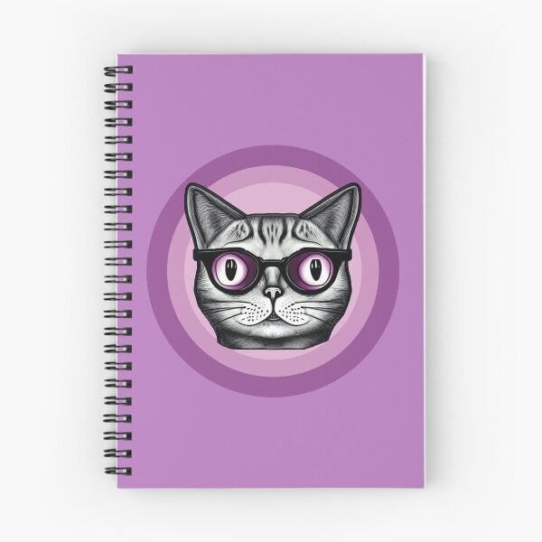 Item preview, Cool Retro Cat Wearing Funky Glasses designed and sold by pixelspantry.
