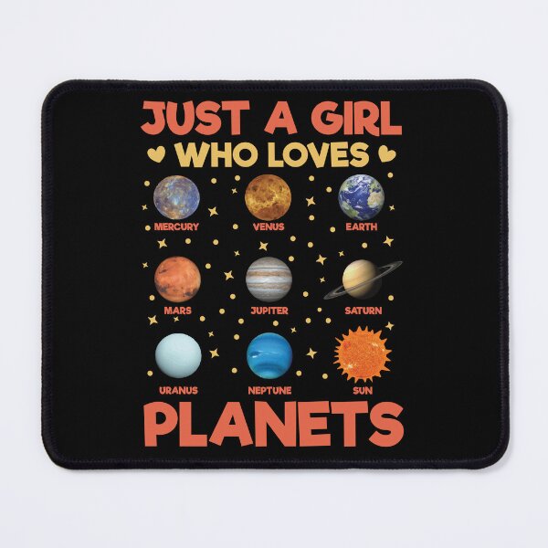 Item preview, Just A Girl Who Loves Planets: Astronomy Lovers Gift Funny Astronomer designed and sold by Adexyl.