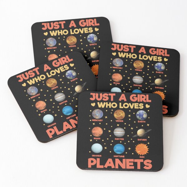 Item preview, Just A Girl Who Loves Planets: Astronomy Lovers Gift Funny Astronomer designed and sold by Adexyl.