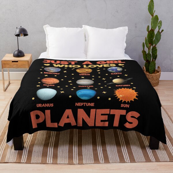 Item preview, Just A Girl Who Loves Planets: Astronomy Lovers Gift Funny Astronomer designed and sold by Adexyl.